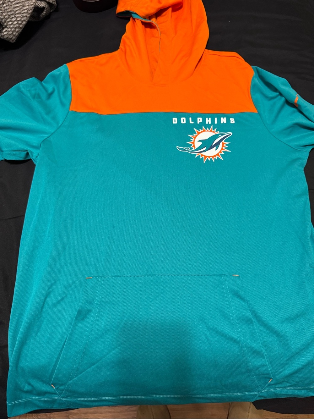 Miami Dolphins Teal & Orange Hoodie